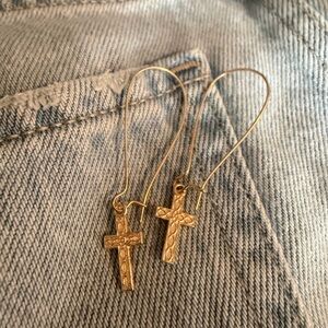 🪡Handmade Cross Earrings